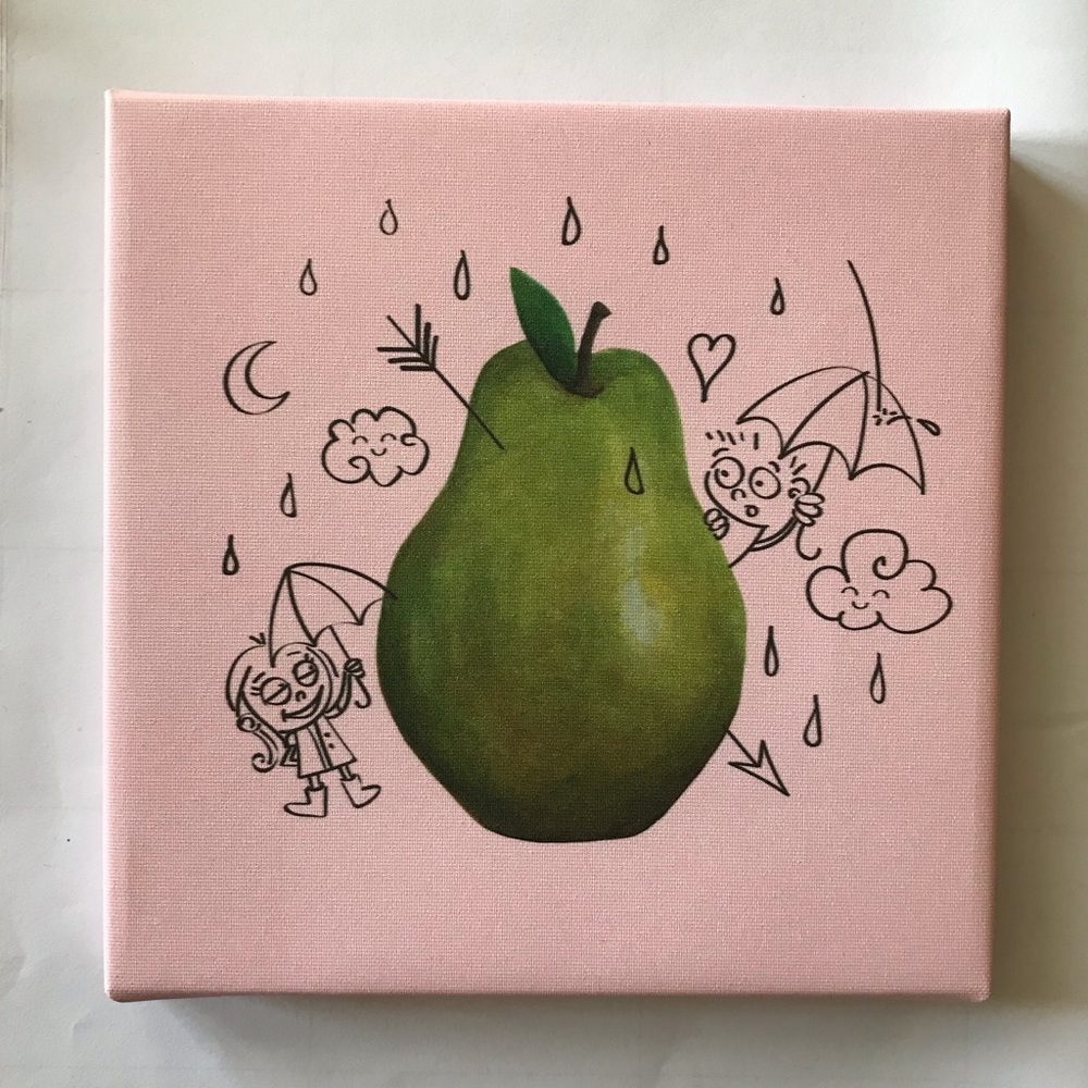 Cute kids room art print
